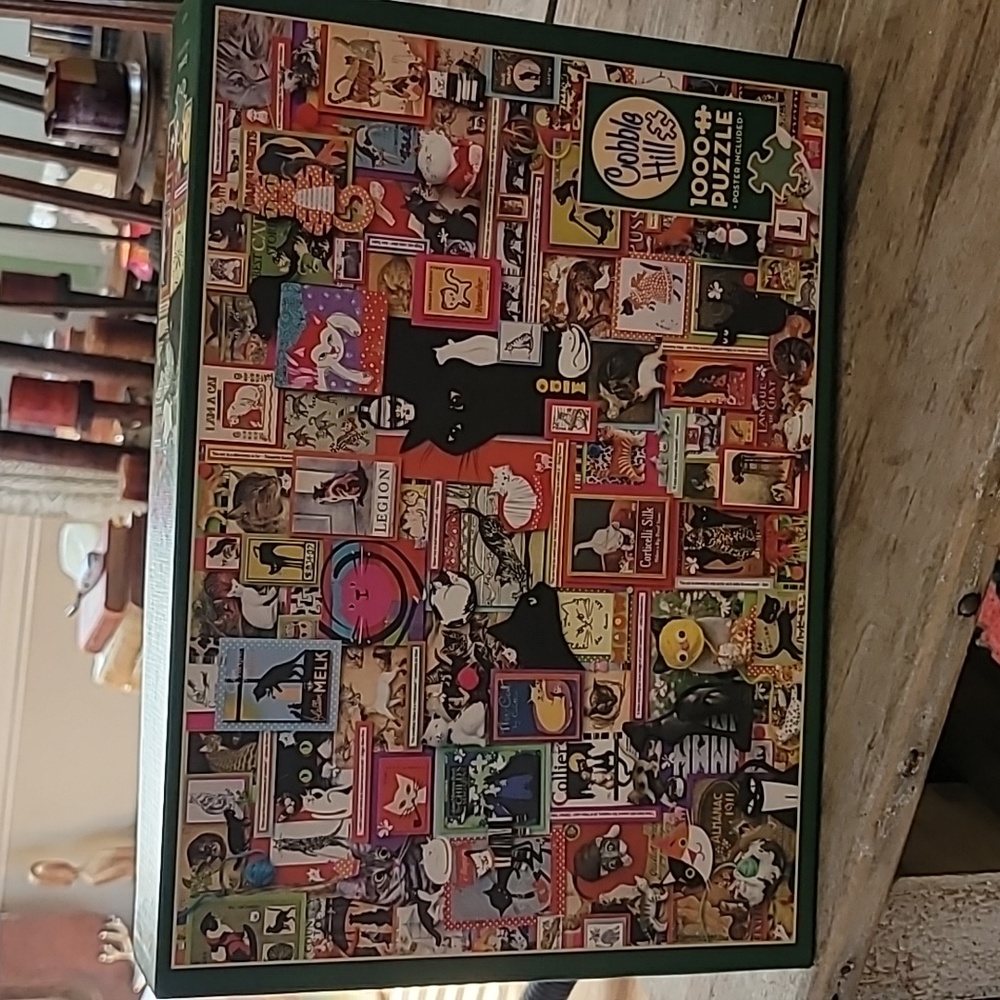 Cobble Hill 1000 Piece Puzzle: Catsville
